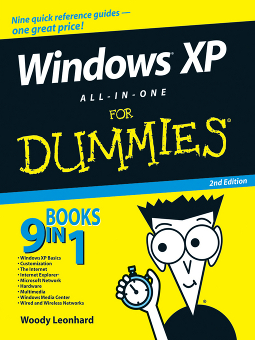 Title details for Windows XP All-in-One Desk Reference For Dummies by Woody Leonhard - Available